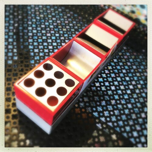 Set de bureau Canarie Bruno Munari pour Danese Milano 1957