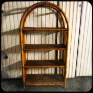 etagere en bambou 70's